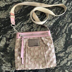 Coach Pink Crossbody Purse